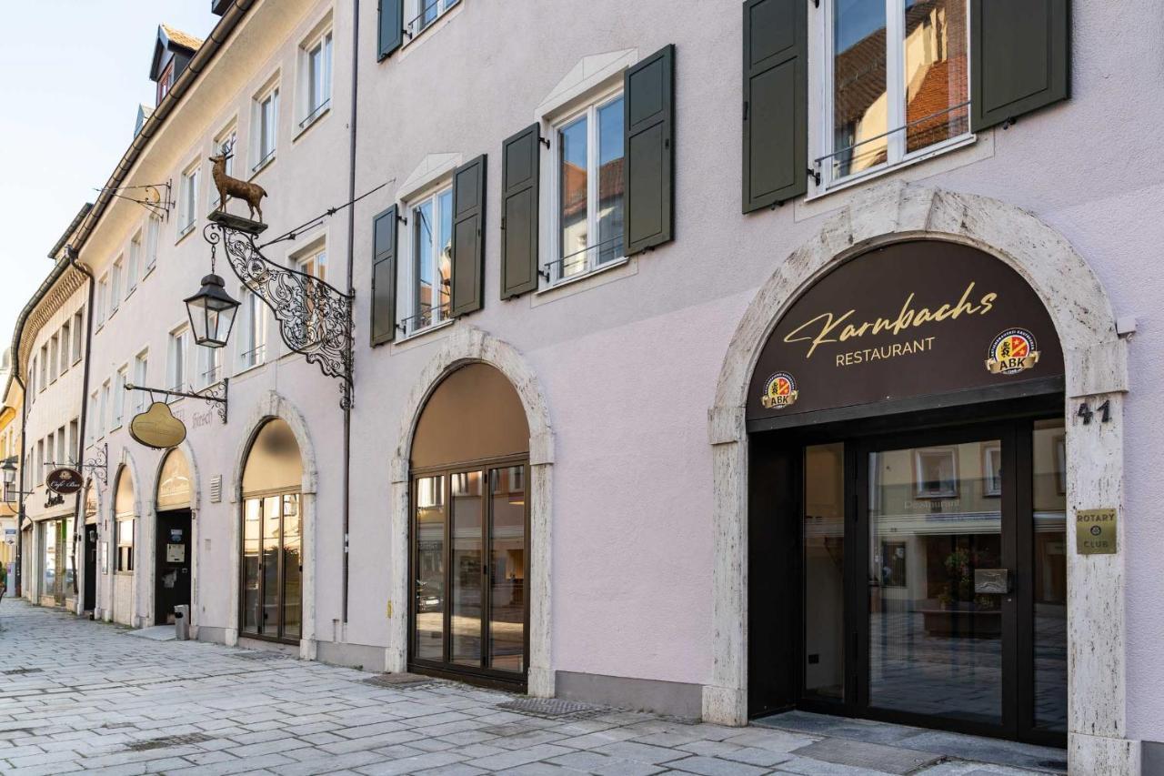 Hotel Goldener Hirsch Kaufbeuren Buitenkant foto