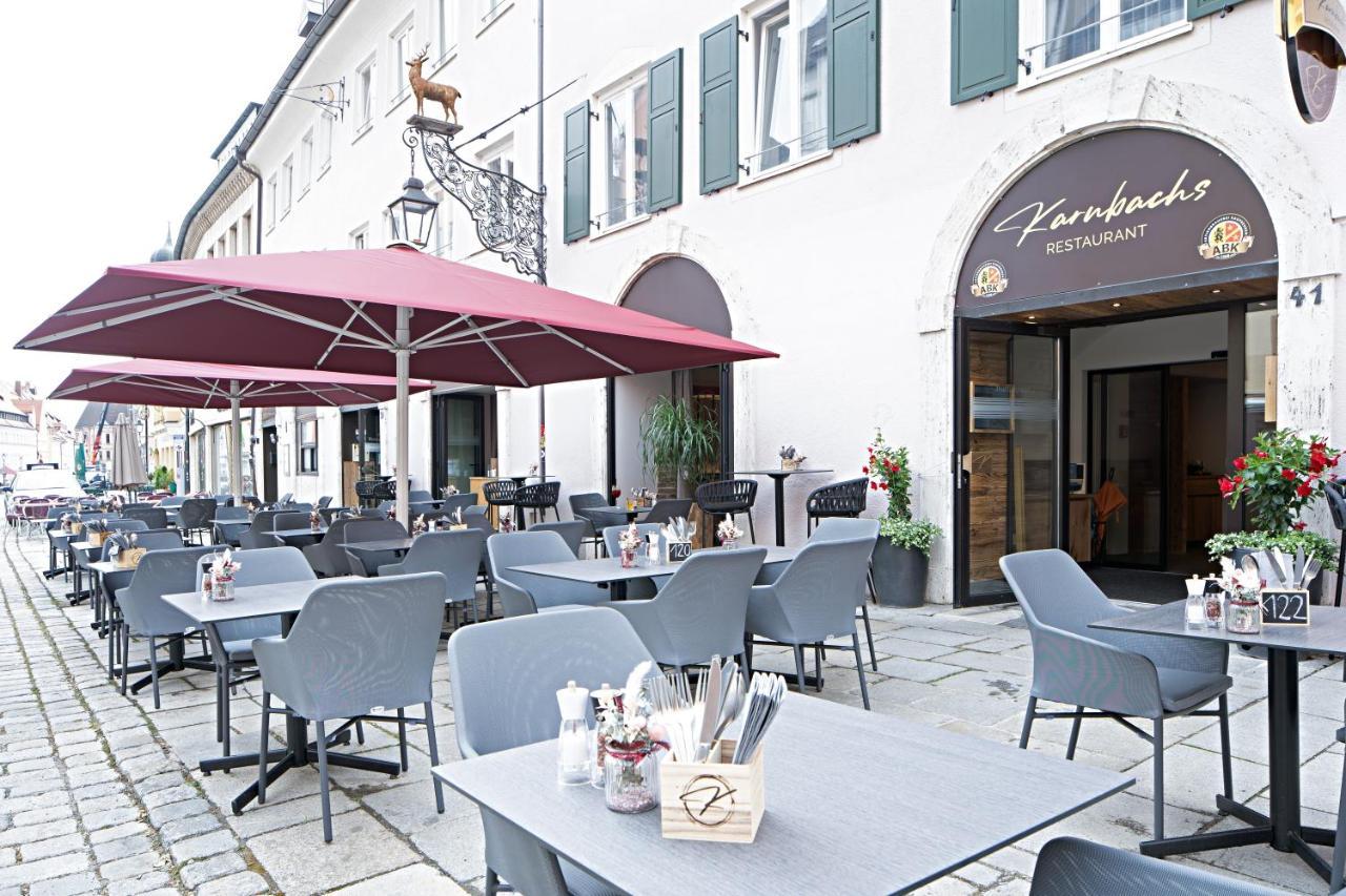 Hotel Goldener Hirsch Kaufbeuren Buitenkant foto