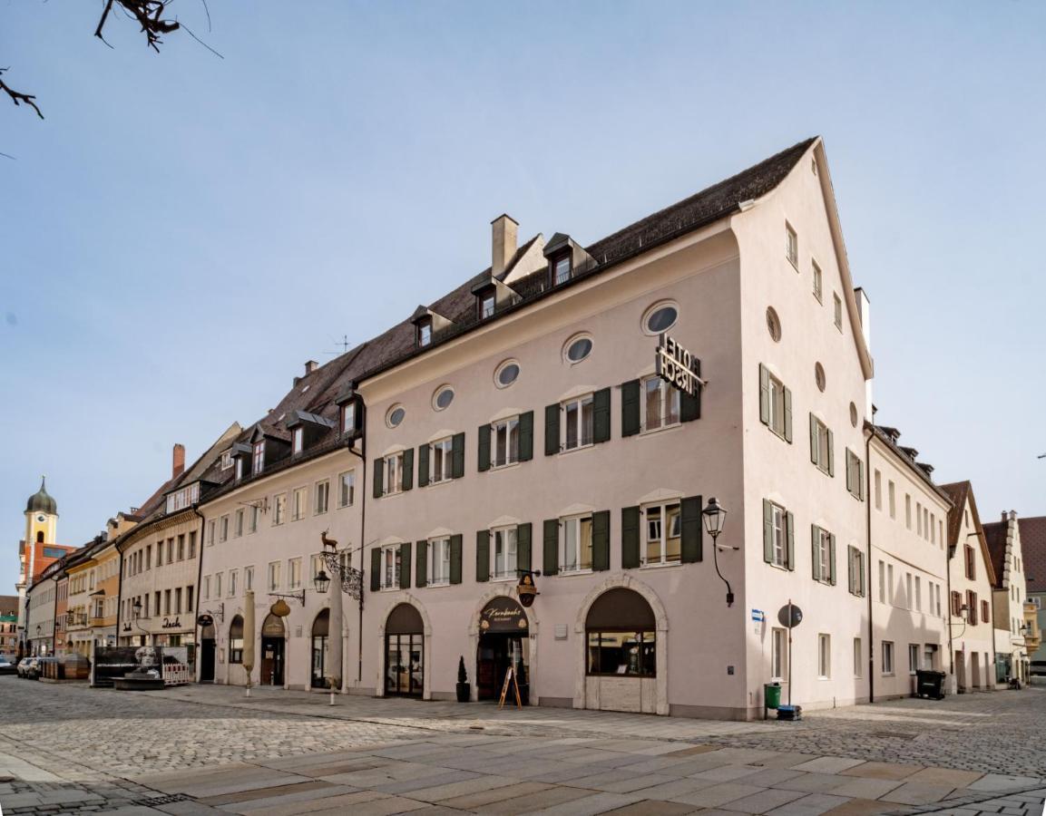 Hotel Goldener Hirsch Kaufbeuren Buitenkant foto