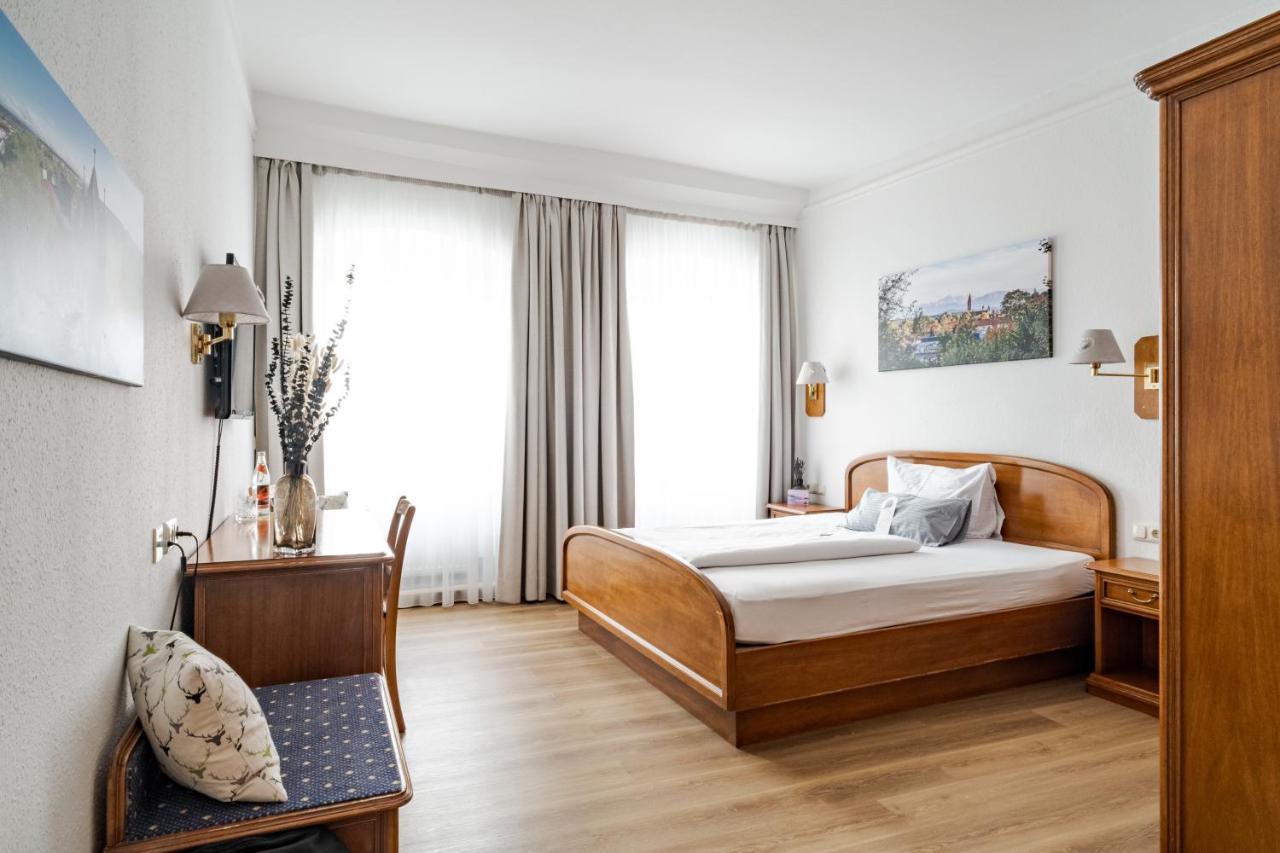 Hotel Goldener Hirsch Kaufbeuren Buitenkant foto