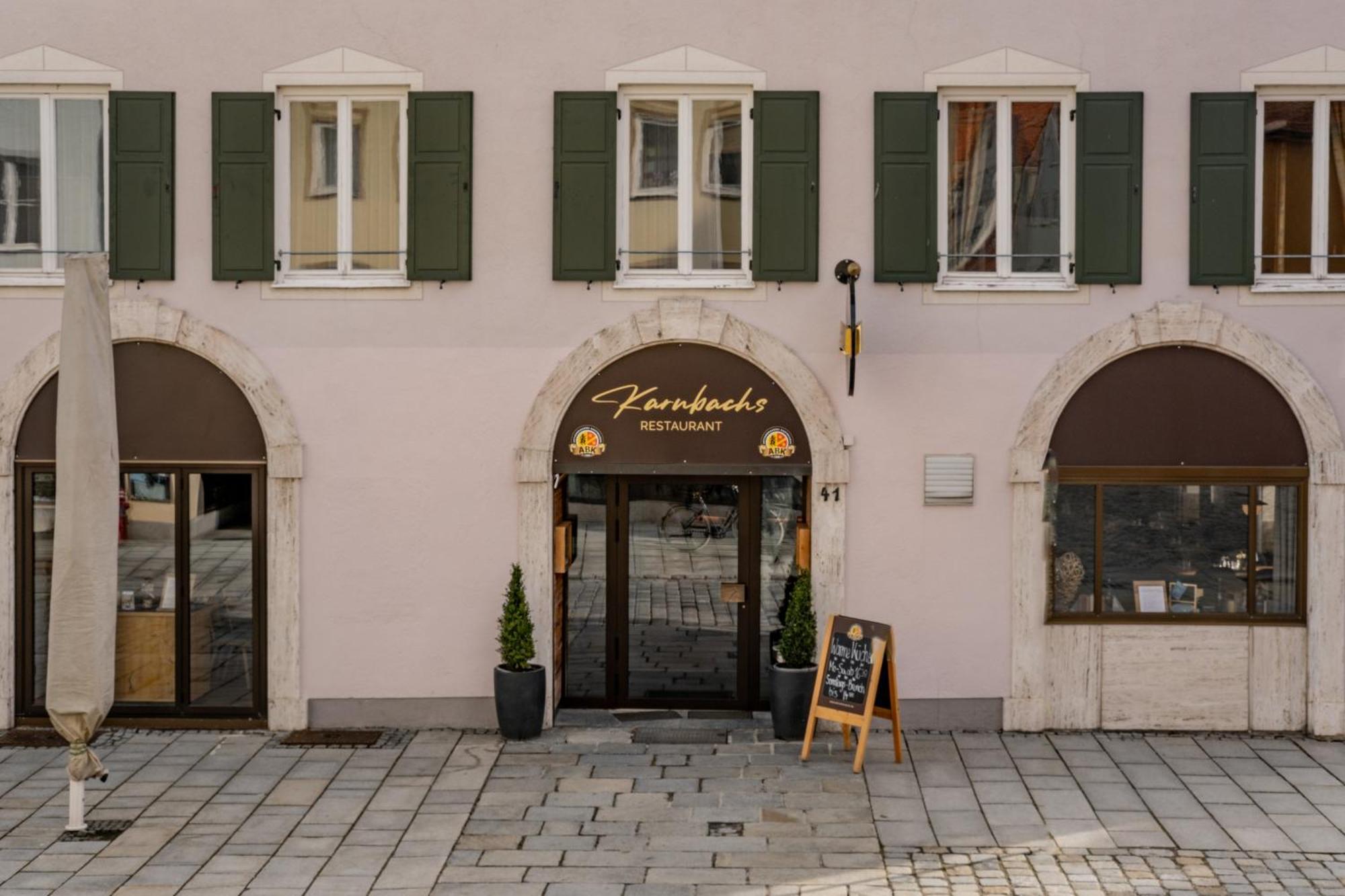 Hotel Goldener Hirsch Kaufbeuren Buitenkant foto